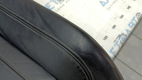 BMW X5 G05 19-22 driver's seat upholstery, black leather, heated, Sport, dry-cleanable, trimmed, scratches