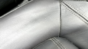 BMW X5 G05 19-22 driver's seat upholstery, black leather, heated, Sport, dry-cleanable, trimmed, scratches