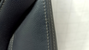 BMW X5 G05 19-22 passenger seat upholstery, black leather, heated, Sport, dry cleanable, chips cut off, scratches