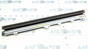 Nissan Rogue 21-24 US built rear right door curtain, black, brown trim