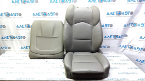 Cadillac CTS 14-14 driver's seat upholstery gray leather with gray lining