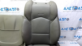 Cadillac CTS 14-14 driver's seat upholstery gray leather with gray lining