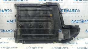 Front center underbody protection for BMW X5 G05 19-24 AWD, broken mount, torn, dented, missing fragment