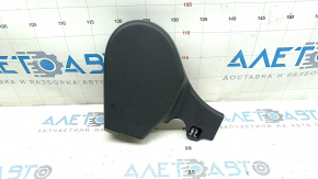 Right side driver's seat trim for Nissan Rogue 21-24, black, small
