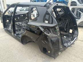 Quarter wing rear left Nissan Rogue 21-24 US built, on the body, black