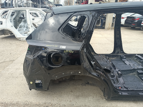 Quarter wing rear right Nissan Rogue 21-24 US built, on the body, black