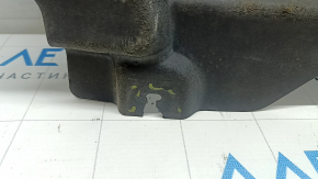 Front left underbody protection BMW X5 G05 19-23, dented and torn fastening, tears