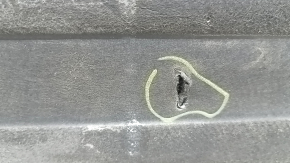 Front left underbody protection BMW X5 G05 19-23, dented and torn fastening, tears