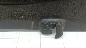 Front left underbody protection BMW X5 G05 19-23, dented and torn fastening, tears