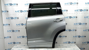 Rear left door assembly for Toyota Highlander 14-19, tinted, silver 1J9, bumps, dent