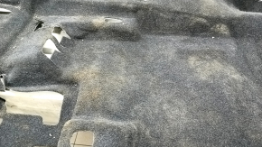 Front floor covering for Nissan Rogue 21-23, black, dry-cleanable