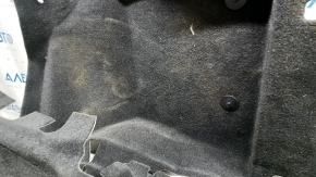 Front floor covering for Nissan Rogue 21-23, black, dry-cleanable