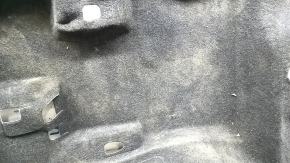 Front floor covering for Nissan Rogue 21-23, black, dry-cleanable