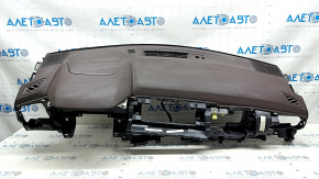 Nissan Rogue 21-23 front dashboard with AIRBAG, brown US built, rusty squib