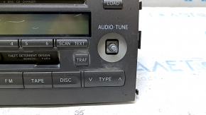 Lexus GX470 03-06 radio scratches missing button