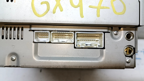 Lexus GX470 03-06 radio scratches missing button