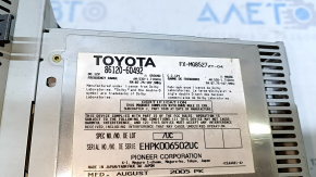 Lexus GX470 03-06 radio scratches missing button