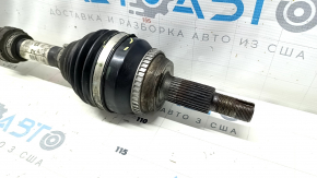 Front right axle shaft of Toyota Highlander 17-19 3.5 FWD, outer CV joint boot torn