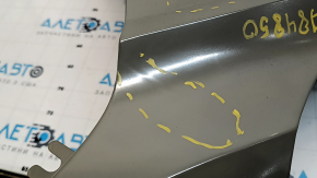 Front left fender VW Jetta 19-24 steel, creased, minor nicks