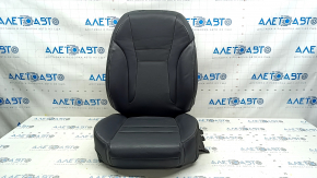 Nissan Rogue 21-24 passenger seat upholstery, black leather, heated