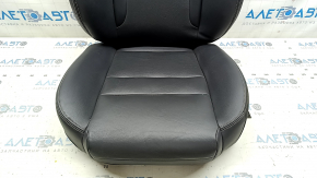Nissan Rogue 21-24 passenger seat upholstery, black leather, heated