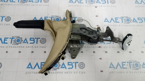 Parking brake lever BMW 3 F30 12-18 beige, with cover, scratches