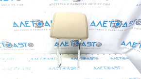Front left headrest BMW X3 F25 11-17 beige leather, chip torn off