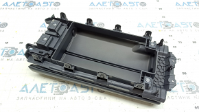 Nissan Rogue 21-24 center console armrest, black leather