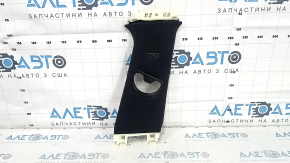 Upper right center pillar trim for BMW 3 F30 12-18 black, scratches