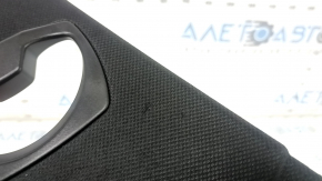 Upper right center pillar trim for BMW 3 F30 12-18 black, scratches