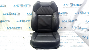 Acura MDX 16-20 driver's seat upholstery black leather