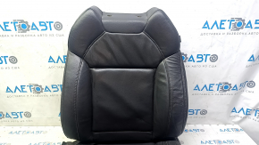 Acura MDX 16-20 driver's seat upholstery black leather