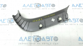 Left trunk door trim for Toyota Highlander 14-19, gray, scratches