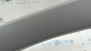 Left trunk door trim for Toyota Highlander 14-19, gray, scratches