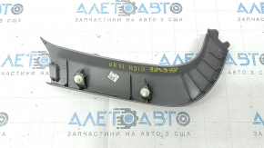 Right trunk door trim for Toyota Highlander 14-19, gray, scratches