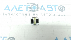 Left roof rail cap for Toyota Highlander 14-19, chrome, under sunroof, small