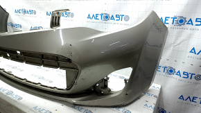 Front bumper, bare, 1920 Toyota Avalon, pre-restored, beige, scratches, dented, broken mount