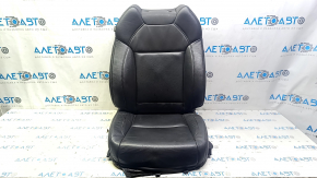 Acura MDX 16-20 passenger seat upholstery black leather