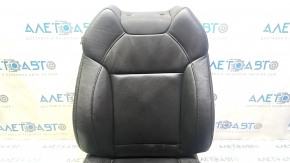 Acura MDX 16-20 passenger seat upholstery black leather