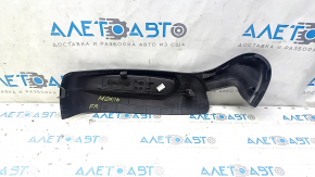 Right side passenger seat trim for Acura MDX 14-20 black