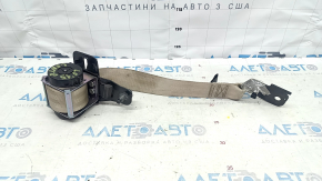 Rear center seat belt for Hyundai Sonata 15-19, beige, for cleaning