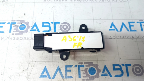 Nissan Maxima A36 16-23 black passenger seat control with buttons