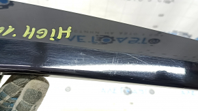 Right rear window molding for Toyota Highlander 14-19, gloss black, scratches
