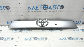 Toyota Highlander 14-19 trunk door molding for folding glass with badge