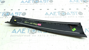 Toyota Avalon 13-18 right rear side door trim, glossy black, scratches