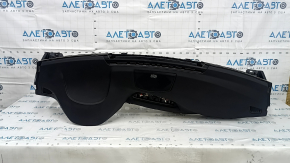 BMW 3 Series F30 12-18 4D black and beige dashboard with AIRBAG, no projection