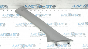 Front pillar trim upper left Toyota Highlander 14-19 gray