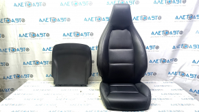 Mercedes CLA 14-19 passenger seat upholstery, black leather, heated
