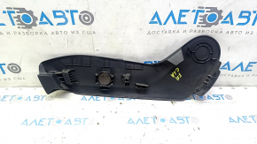 Right side passenger seat trim for Mercedes CLA 14-19 black