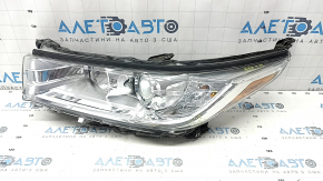 Left front headlight for Toyota Highlander 17-19 halogen, light, scratches